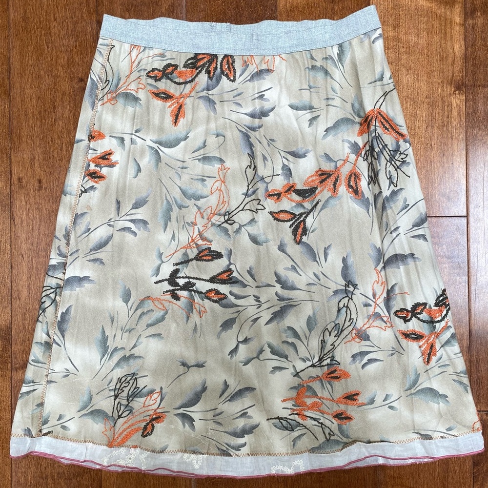 Anthropologie Beautifully Detailed Skirt